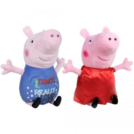 Set Peppa Pig & George Plus Play by Play - 17cm