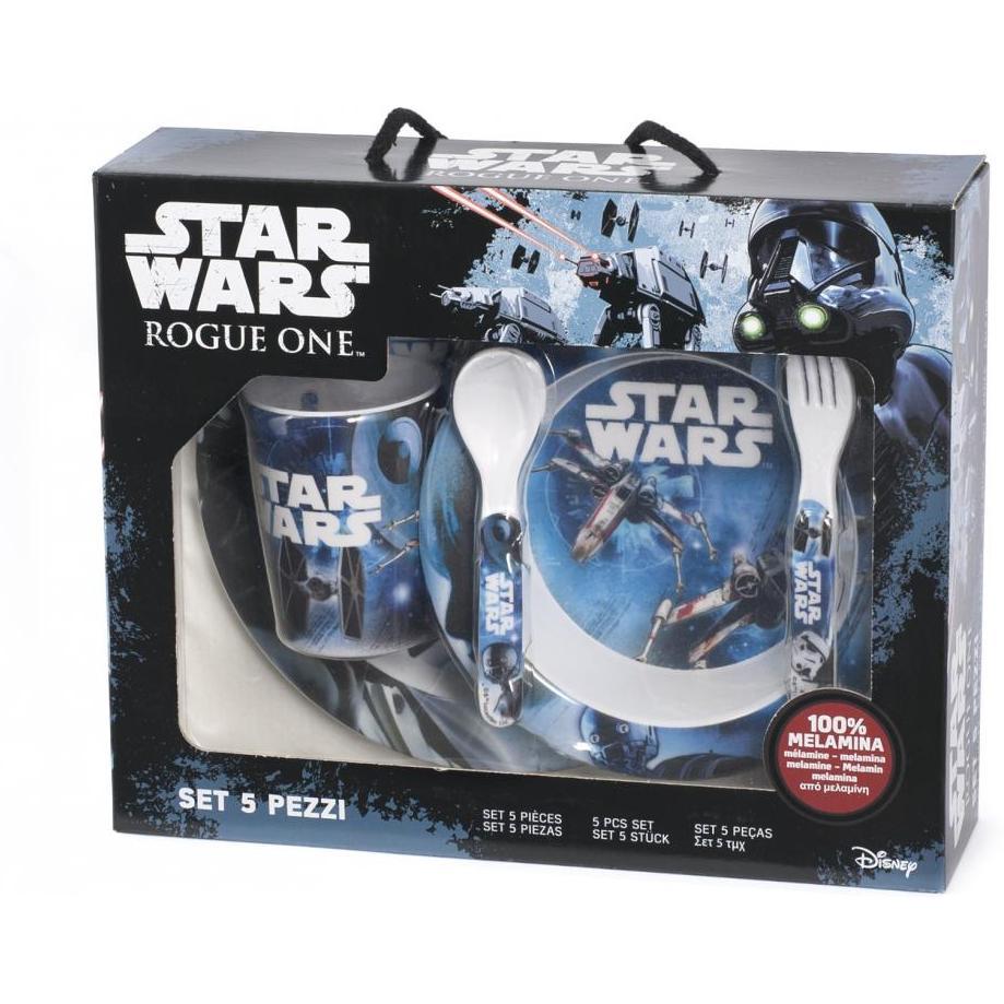 Set Masa Melamina Star Wars Lulabi 5 Piese - imagine 2