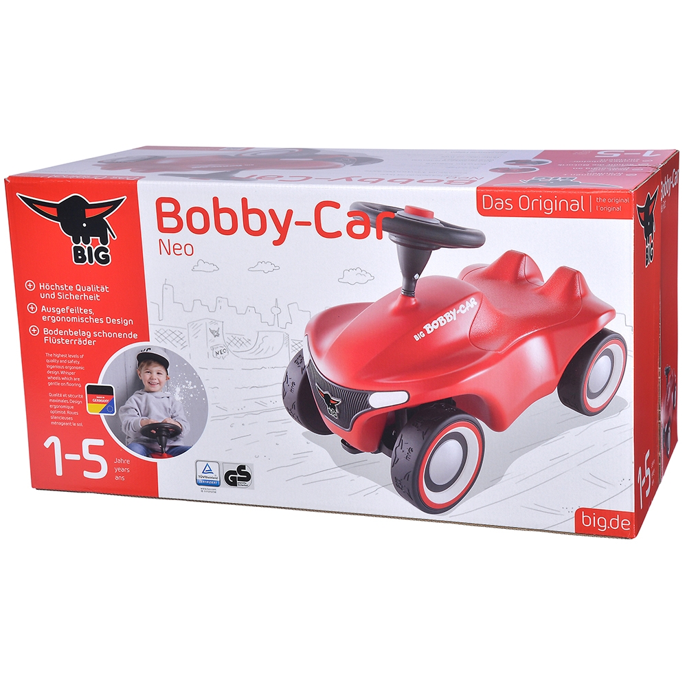 Big Bobby Car Neo Red | Masinuta fara pedale - imagine 5