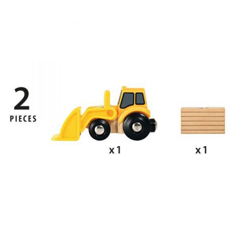 Încărcător Frontal Brio 33436 - Trenulete Lemn - imagine 2