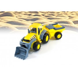 Tractor Excvator cu Remorcă Miniland - imagine 3