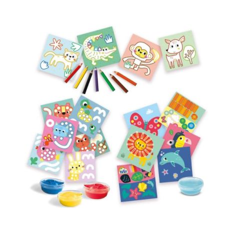 Set 3-in-1 Pictură Ses Creative - imagine 2