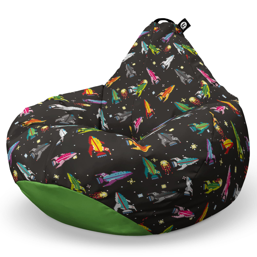 Fotoliu Puf Bean Bag Para XL Updeco, Relaxare Retro - imagine 6