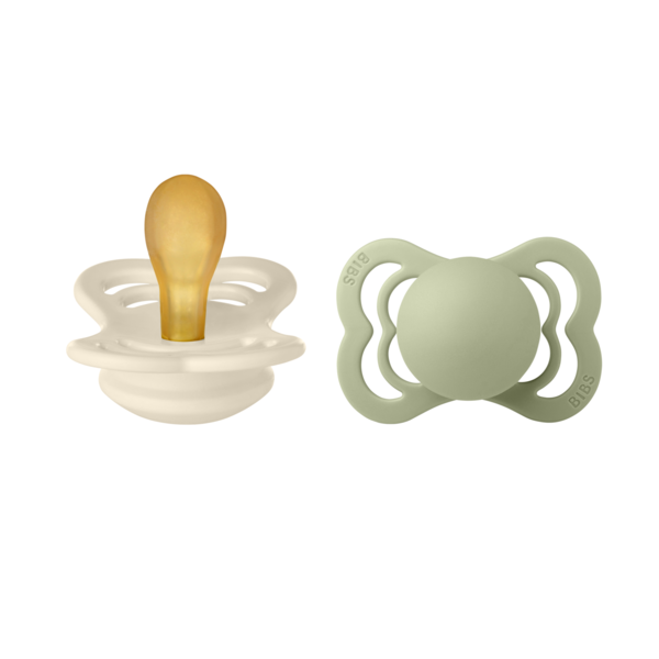 Set 2 Suzete Bibs Supreme Latex, 0+ luni - imagine 4