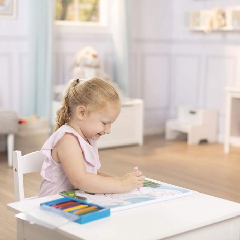 Bloc Desen Punct cu Punct Melissa & Doug Ferma - imagine 3