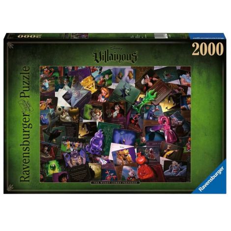 Puzzle Villainous 2000 piese Ravensburger