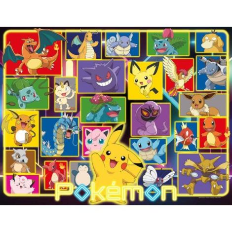 Puzzle Pokemon 2000 piese Ravensburger - Calitate Premium