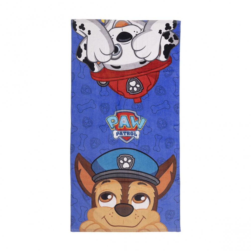 Prosop Plajă Paw Patrol 70x140 cm, Bumbac - imagine 4