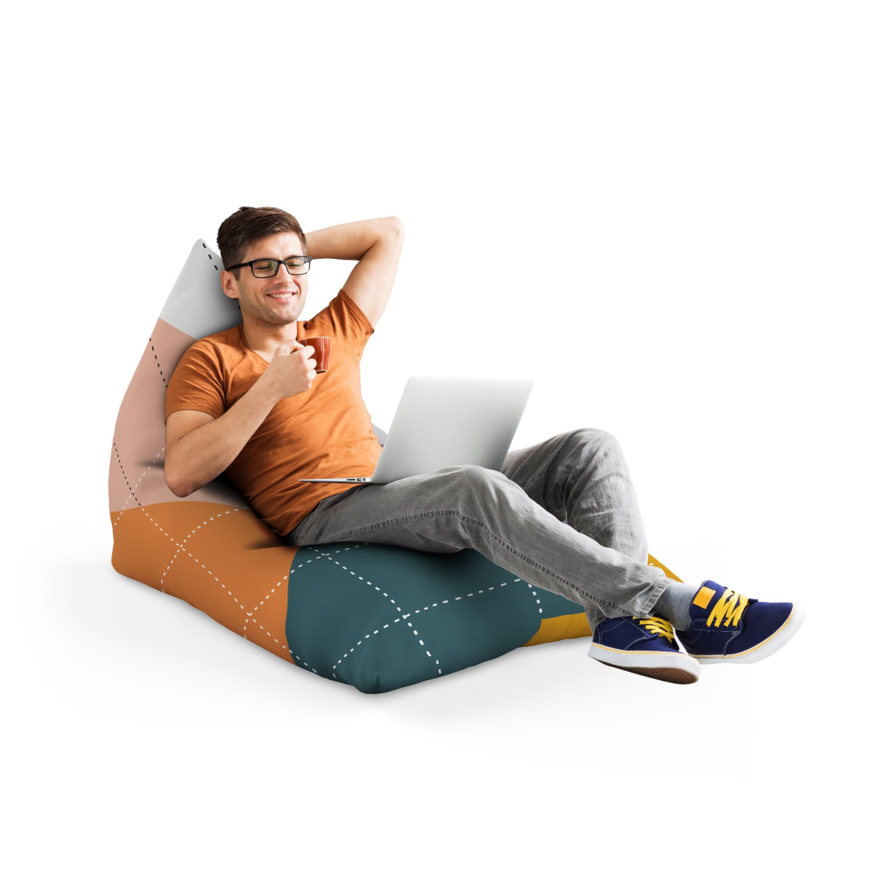 Fotoliu Puf Verde Updeco, Lounge Accent Relaxare - imagine 4