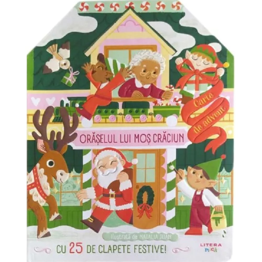 Carte Advent Litera | Oraselul lui Mos Craciun