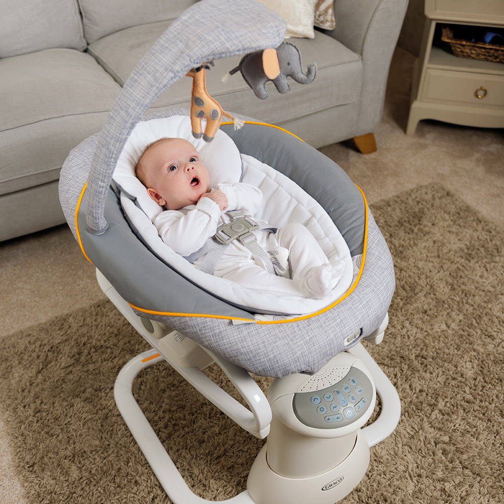Balansoar Graco All Ways Soother Horizon cu Leagan și Vibrații - imagine 3