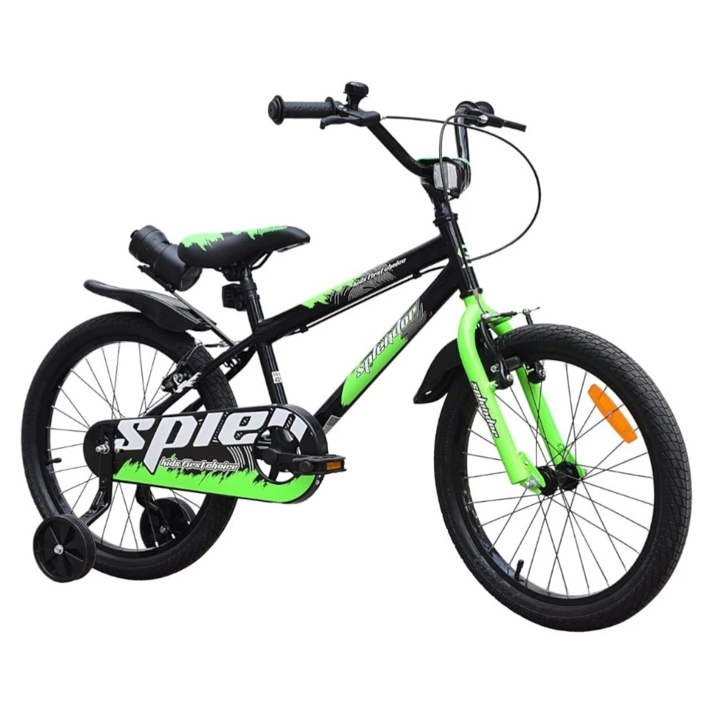 Novokids Boom PRO Bicicleta 14" Copii Verde - imagine 4