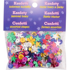 Confetti Strălucitoare Mix Colorate - Moje Bambino - imagine 3