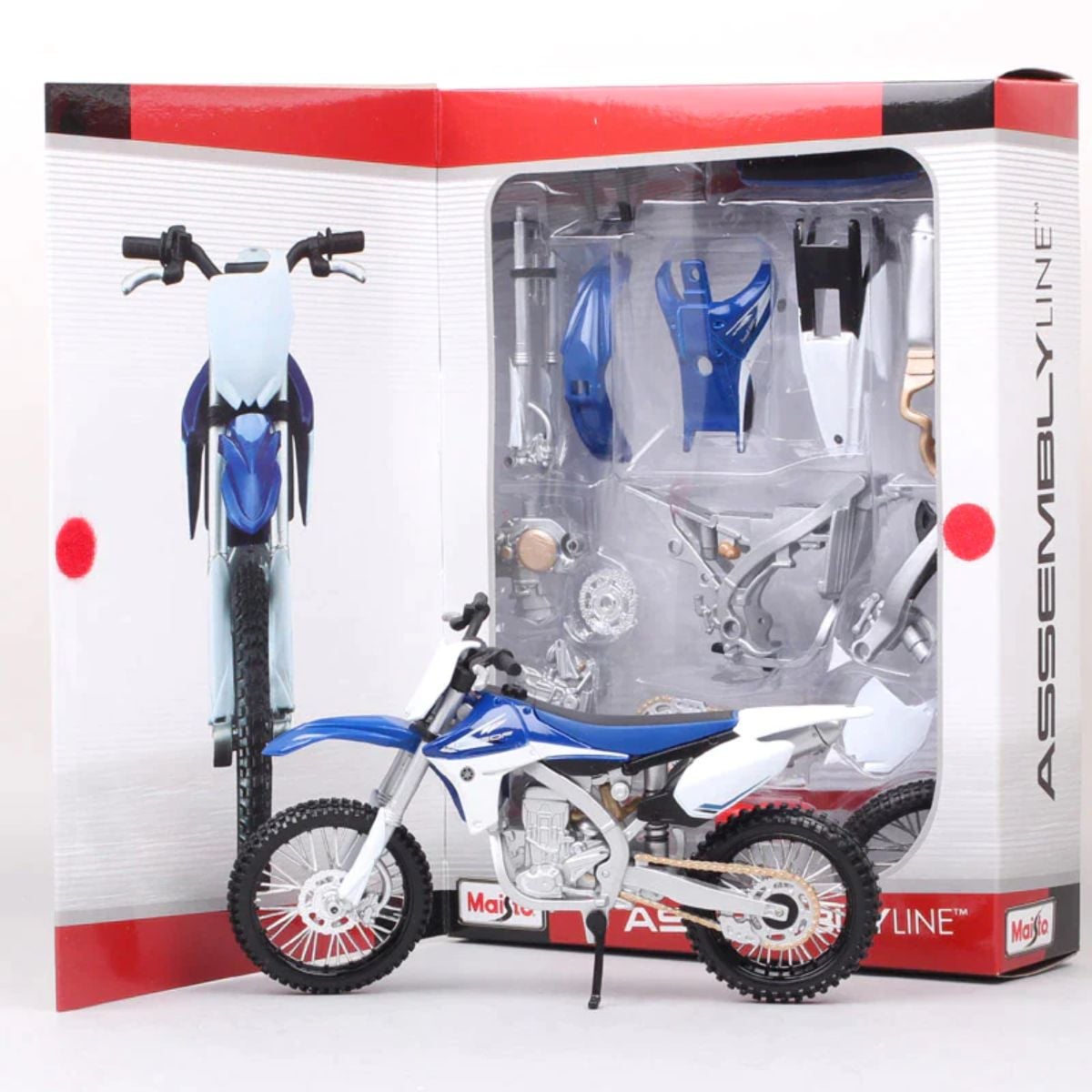 Model Yamaha YZ 450 F 1:12 de Asamblat Maisto