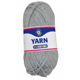 Fir Acrilic Gri Playbox, 50g, Cusut și Tricotat