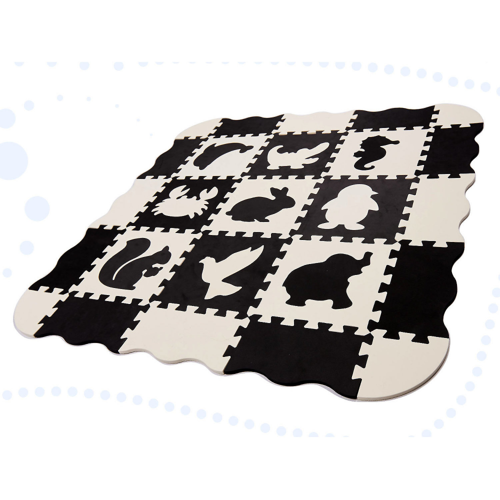 Covor Puzzle 25 Piese Ikonka | Educativ și Colorat - imagine 5