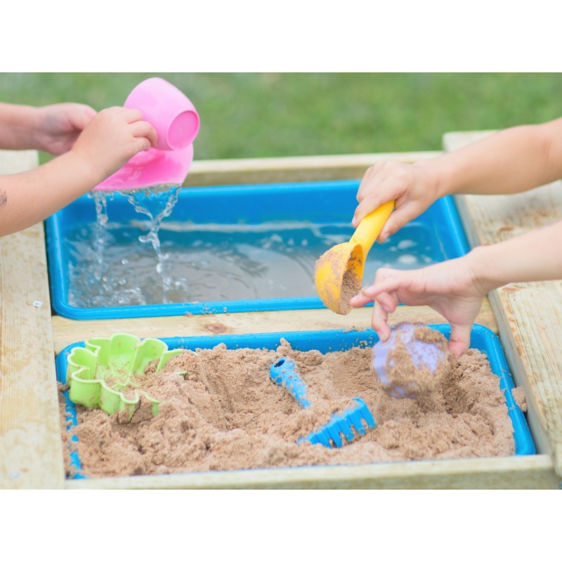 Masa Picnic Senzoriala Wendi Toys cu Nisip si Apa