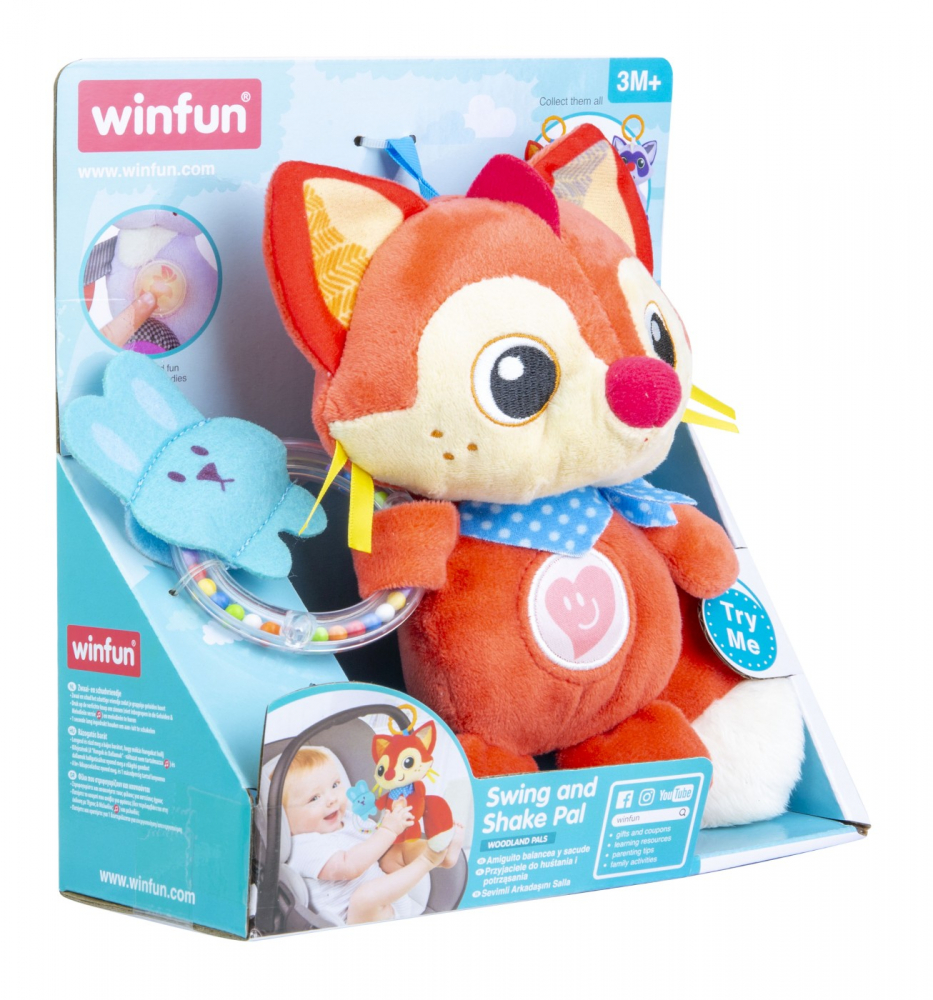 Winfun Vulpita Interactivă cu Sunete și Lumini - imagine 6