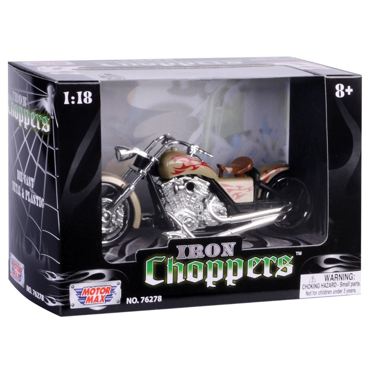 Motocicleta Motormax Iron Choppers 1:18