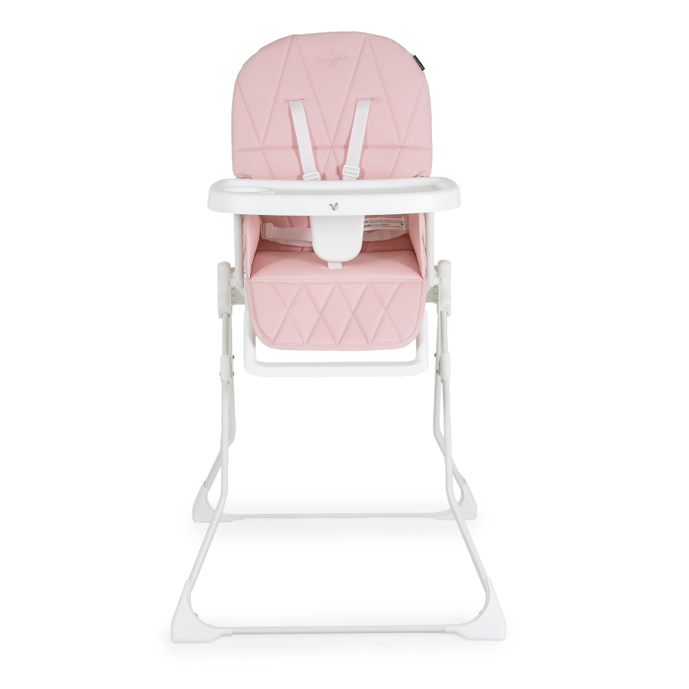 Scaun masa Cangaroo Waffle Pink, Pliabil - imagine 2