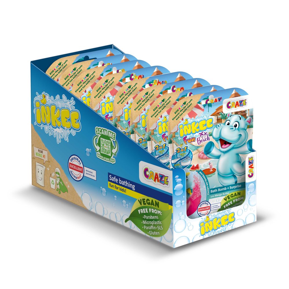 Bila de baie Craze cu surpriza hipopotam Inkee - imagine 4