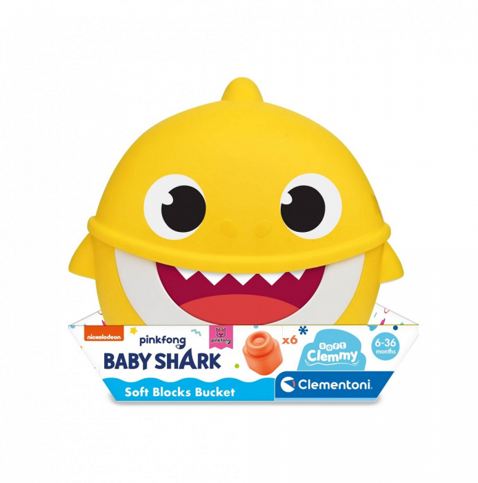 Clemmy Baby Shark Rechin Cuburi Clementoni