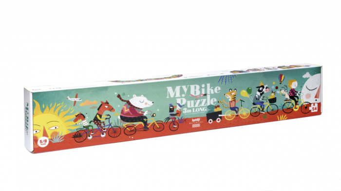 Puzzle Londji Drumul lung cu bicicleta