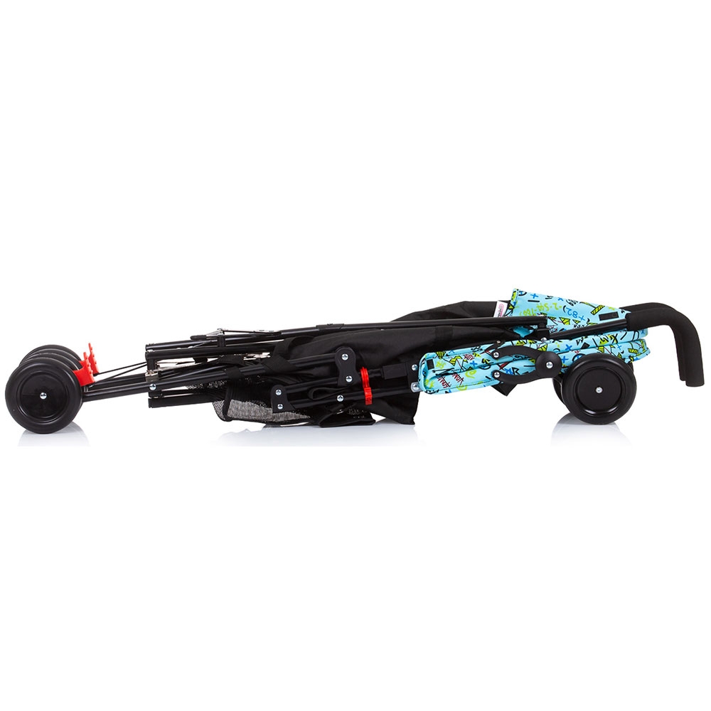Carucior Sport Chipolino Amaya Blue Graffiti, Usor si Compact