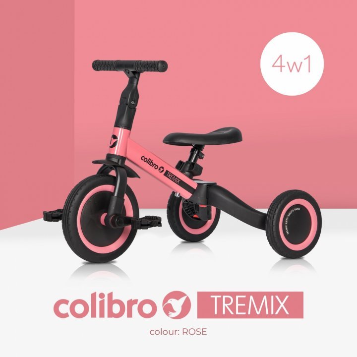 Colibro Tremix Tricicleta 4 în 1 Transformabilă