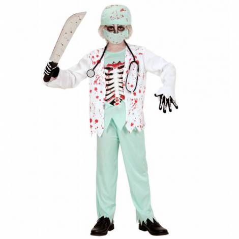 Costum Chirurg Zombie Băiat | Widmann Italia