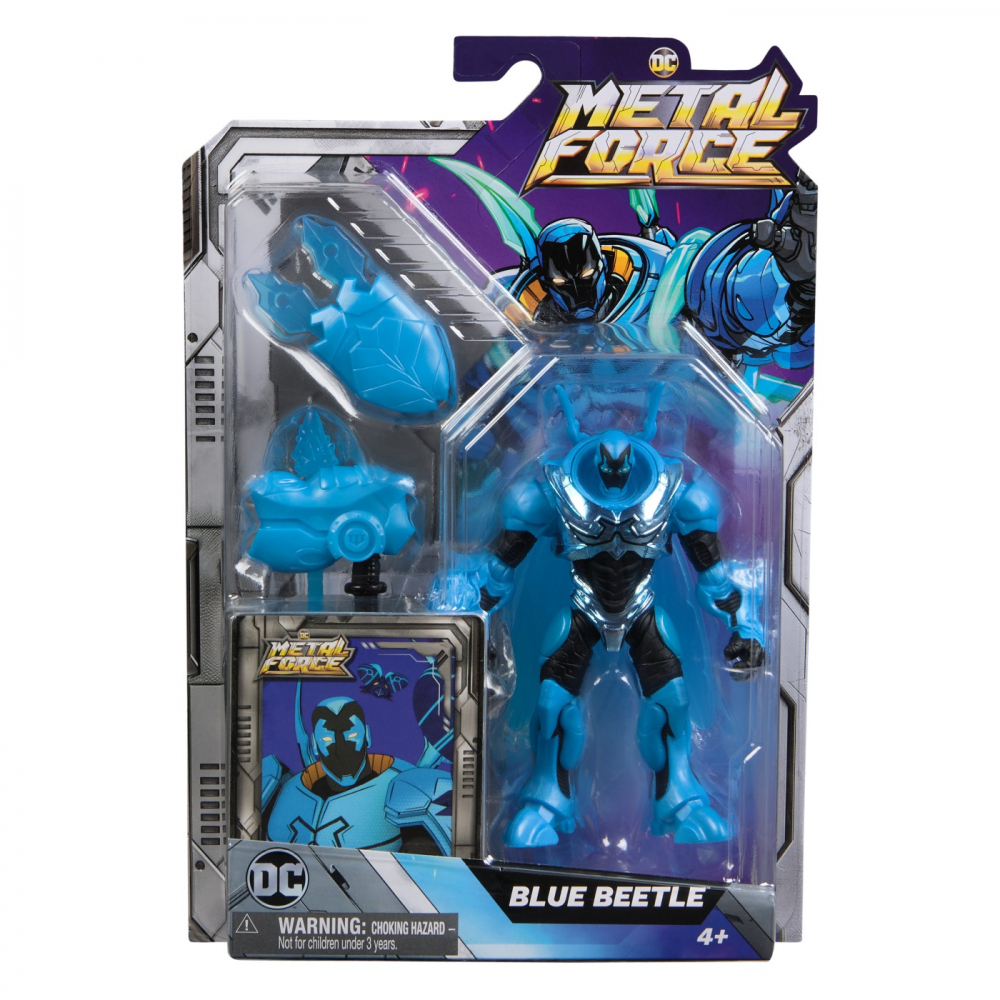 Figurina Blue Beetle 10cm DC Metal Force