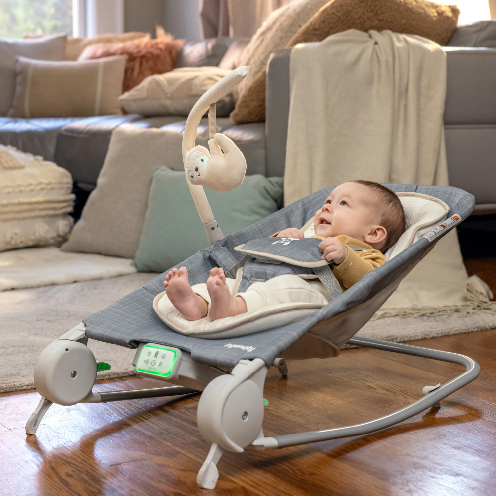 Balansoar Ingenuity cu Masaj pentru Bebelusi - imagine 2