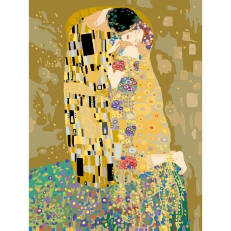 Pictura pe Numere Klimt Sarutul - Ravensburger