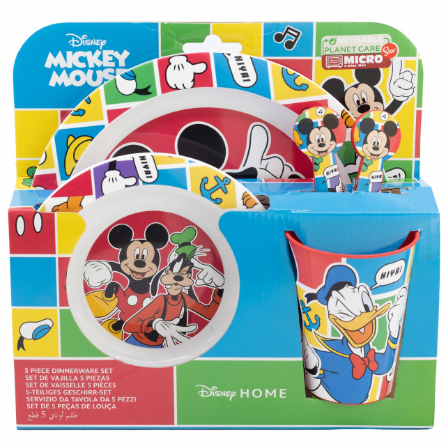 Set Masă 5 Piese Mickey Mouse Better Together Stor