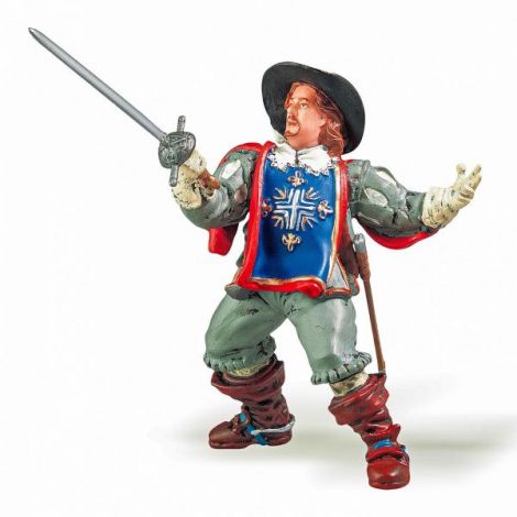 Papo Muschetarul Porthos - Figurină Istorică Franceză