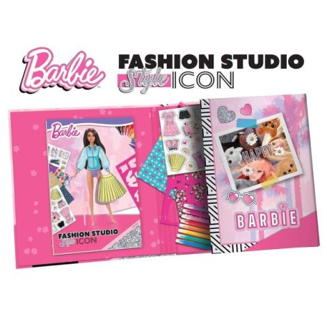 Lisciani Barbie Fashion Icon - Set Creativ - imagine 3