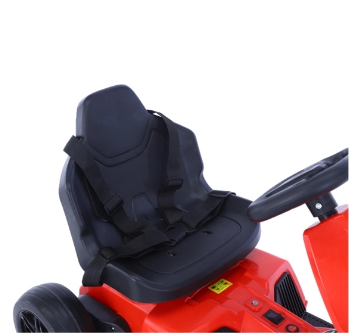 Kart Electric FiveBot Red, 12V, Drift & Sunet - imagine 6