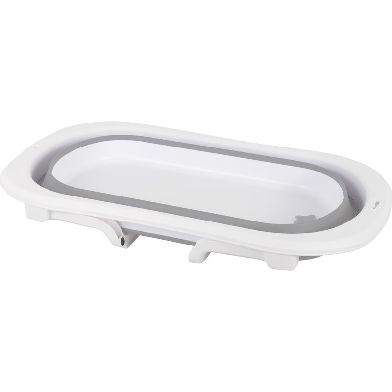 Cadită Pliabilă FreeON Grey cu Dop Temperatură