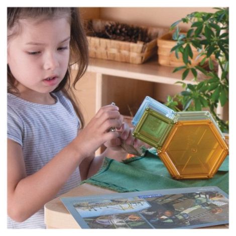 PowerClix Natural Solids 70 piese Guidecraft - imagine 5