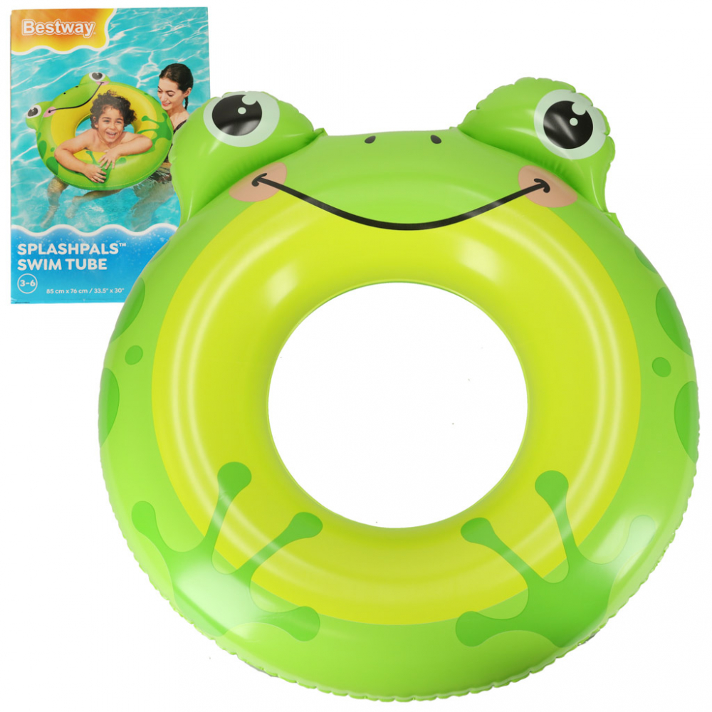 Colac Gonflabil Bestway Green Frog pentru Copii