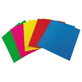 Carton Striat cu Sclipici Moje Bambino - 10 Coli A4 - imagine 3