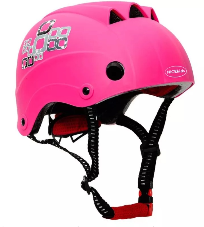 Casca Bicicleta Copii Reglabila Nicekids Pink - imagine 6