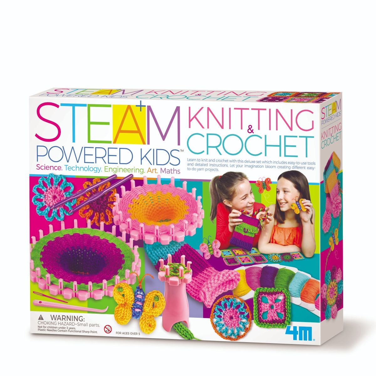 Kit STEAM Tricotat 4M | Joc Educativ Creativ 7+