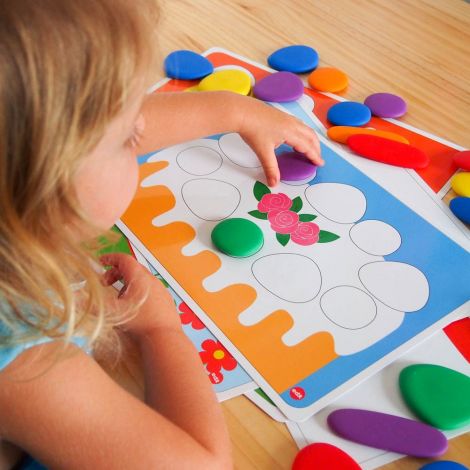Edx Pietre Rainbow Junior 44buc - Joc Educativ - imagine 3