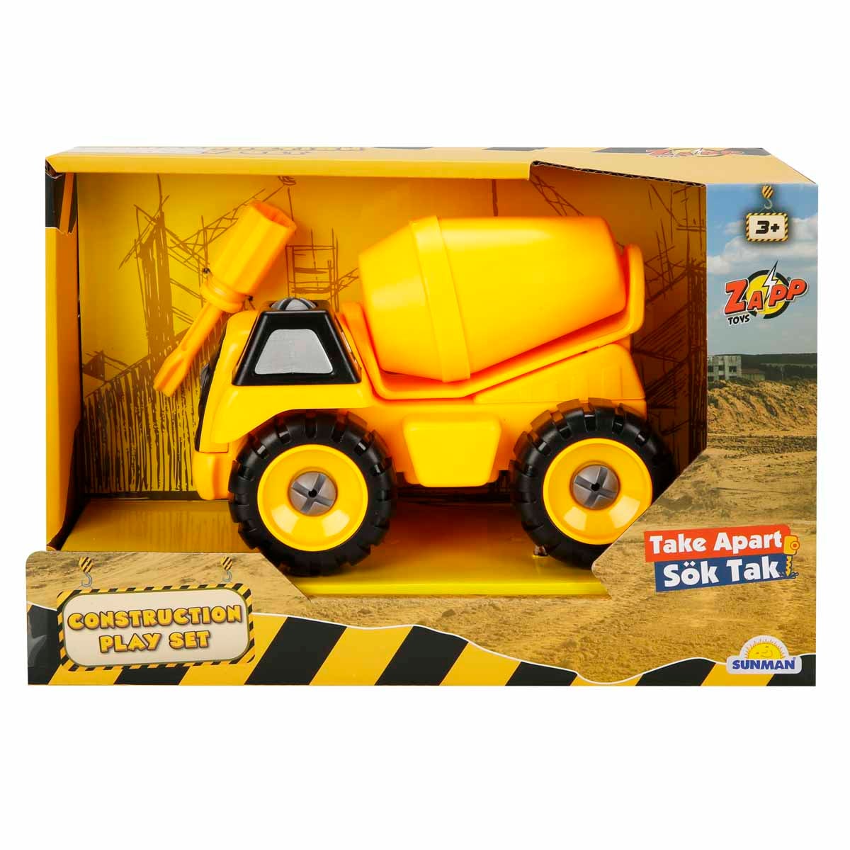 Zapp Toys Betoniera cu Șurubelniță