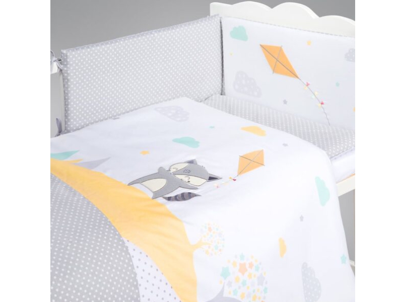 Lenjerie pat Klups Raccoon H240, 3 piese