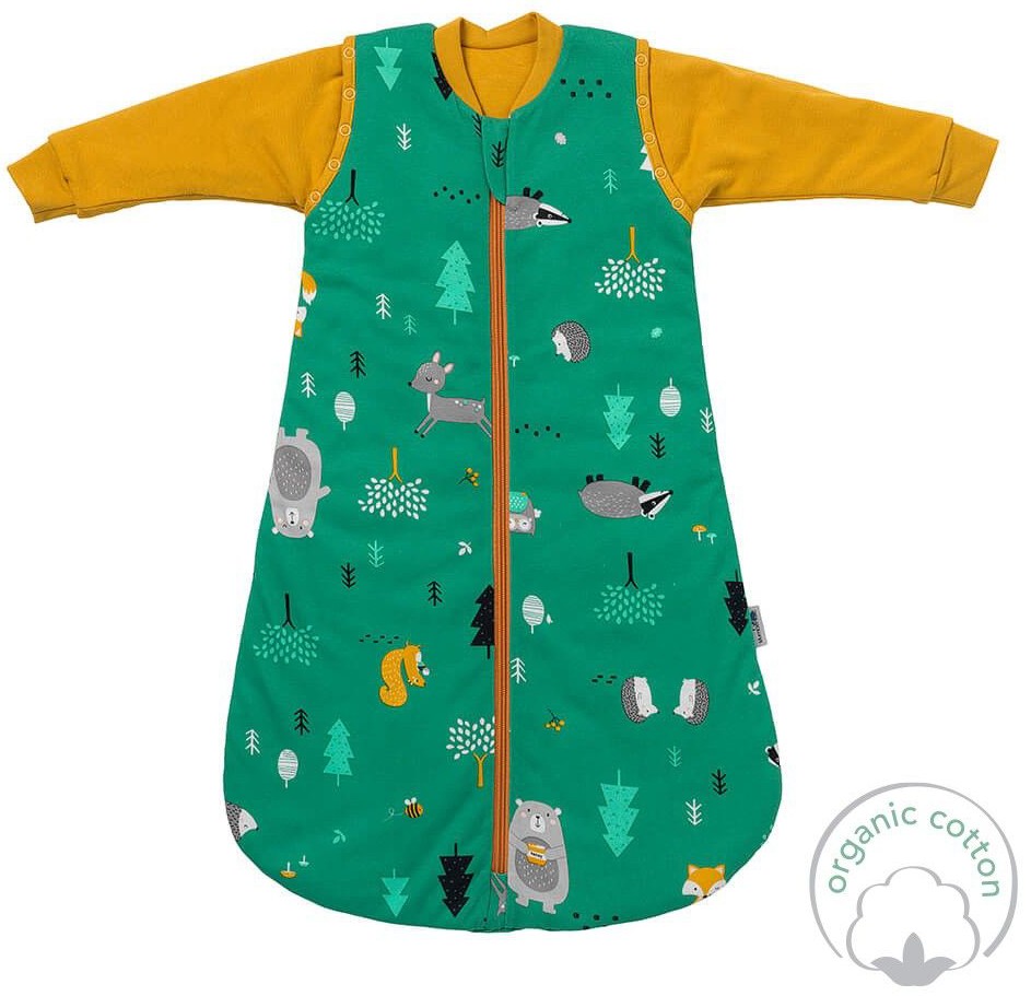 Sac de dormit Woodland Animals, manșă detașabilă - imagine 3