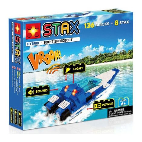Barca STAX cu lumini si sunete | Open Brick Source