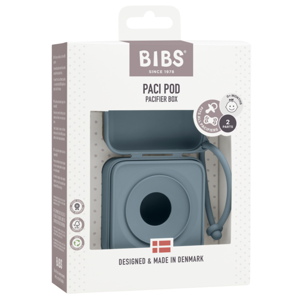 Cutie Depozitare Suzete Bibs Petrol | Practică și Sigură - imagine 4