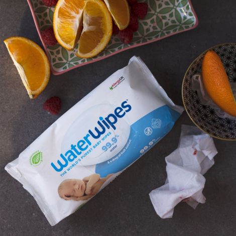 WaterWipes Servetele Biodegradabile 9x60 buc - imagine 2